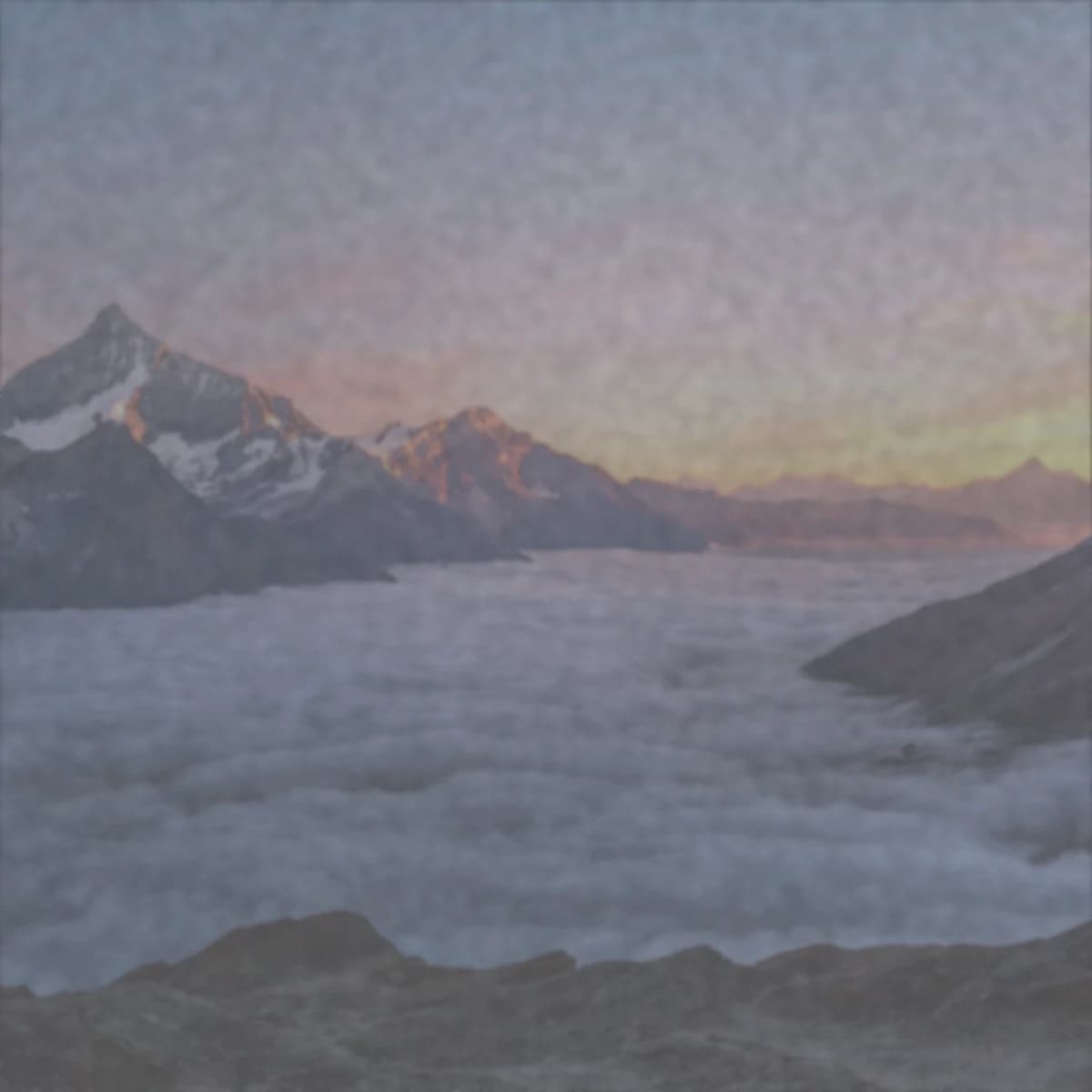 Travel photograph transformed into watercolor artwork